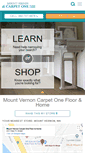 Mobile Screenshot of mvcarpetone.com